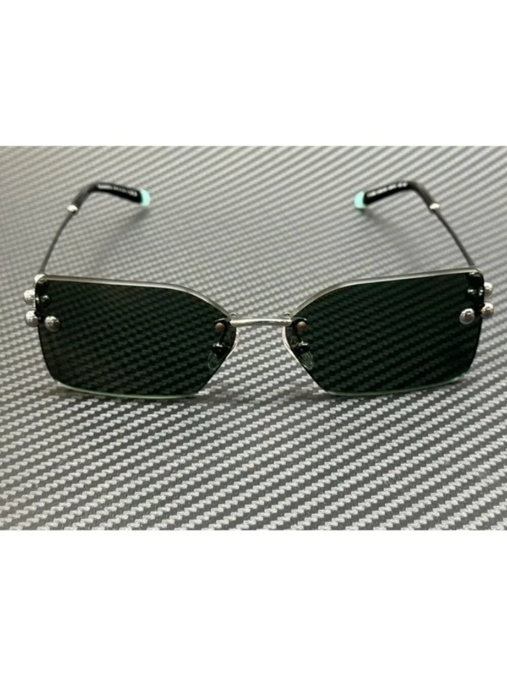 New Tiffany & Co. Women Gunmetal Sunglasses 59-14-130